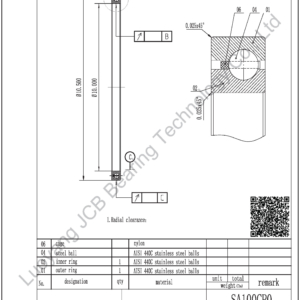 SA100CP0 KAYDON THIN SECTION