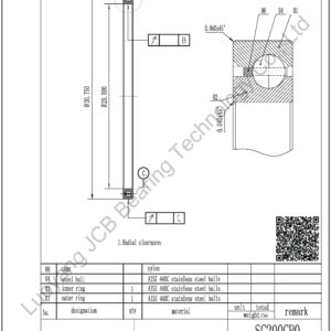 SC200CP0 KAYDON THIN SECTION