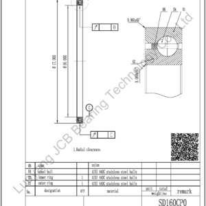 SD160CP0 KAYDON THIN SECTION