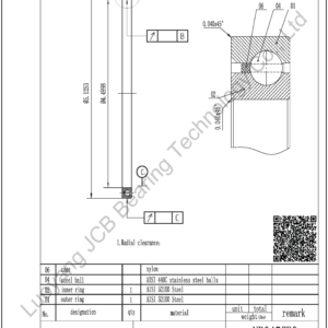 NB045CP0 KAYDON THIN SECTION BEARINGS