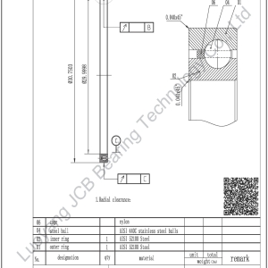 NC300CP0 KAYDON THIN SECTION BEARINGS