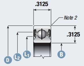 JSB020CP0 thin section bearing