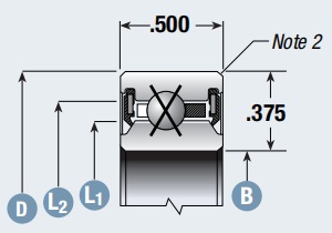 JSU040XP0 thin section bearing
